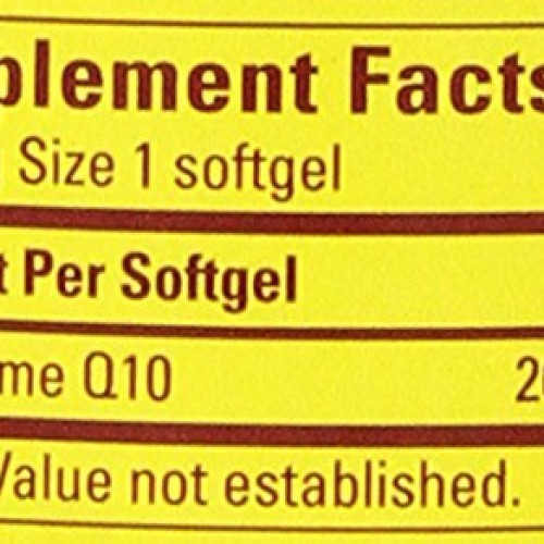 Nature Made CoQ10 Coenzyme Q10 200 mg - 2 Bottles, 140 Softgels Each