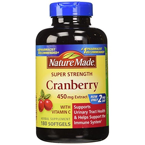 Nature Made Cranberry 450mg Extract 180 Softgels