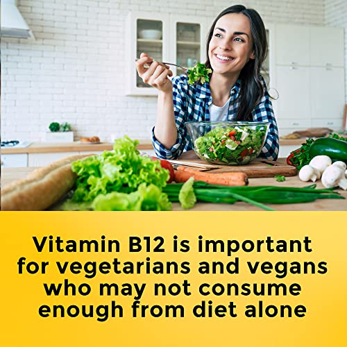 Nature Made Energy B12 1000 mcg, Dietary Supplement for Energy Me...