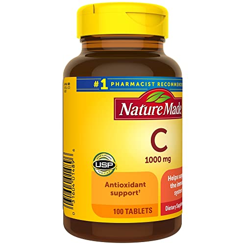 Nature Made Extra Strength Vitamin C 1000 mg, Dietary Supplement ...