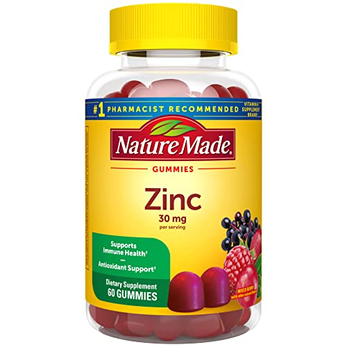 Nature Made Extra Strength Zinc Supplements 30 mg, Dietary Supple...