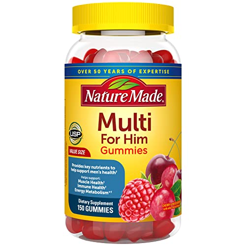 Nature Made Multi for Him, Multivitamin for Men for Energy Metabo...
