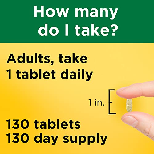Nature Made Multivitamin Tablets with Iron, Multivitamin for Wome...