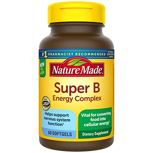 Nature Made Super B Energy Complex, Dietary Supplement for Brain ...