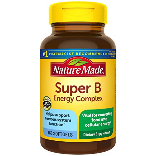 Nature Made Super B Energy Complex, Dietary Supplement for Nervou...