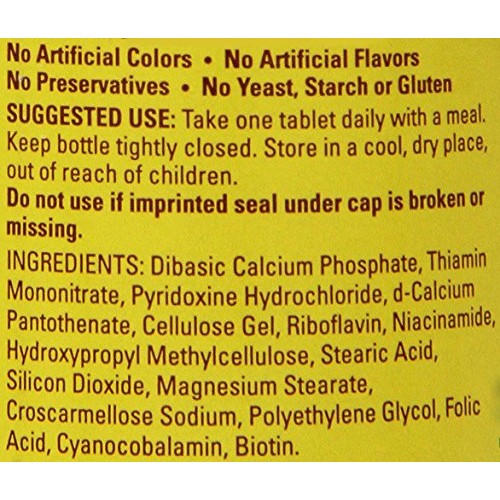 Nature Made Time-Release Balanced B-100, 60 Tablets Pack of 2