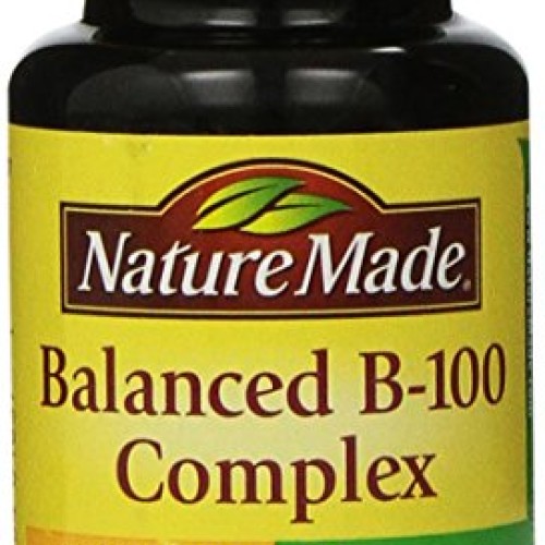Nature Made Time-Release Balanced B-100, 60 Tablets Pack of 2