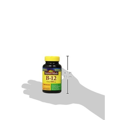 Nature Made Vitamin B12 1000 mcg. Timed Release Tablets Value Siz...