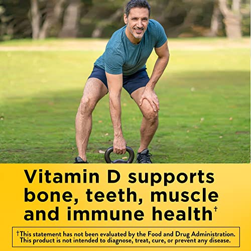 Nature Made Vitamin D3 K2, 5000 IU 125 mcg Vitamin D, Dietary S...