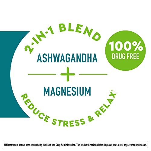 Nature Made Wellblends Calm & Relax, Ashwagandha 125 mg, Magnesiu...