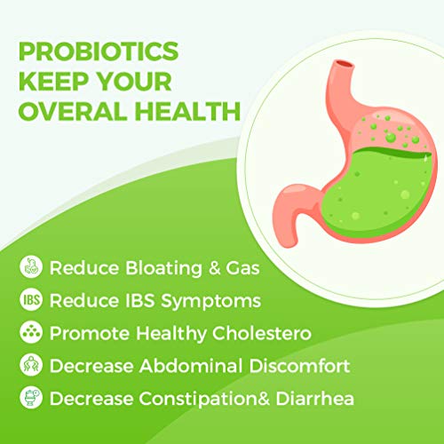 Probiotics for Women-Men-Kids Probiotic Powder Supplement - Prebi...