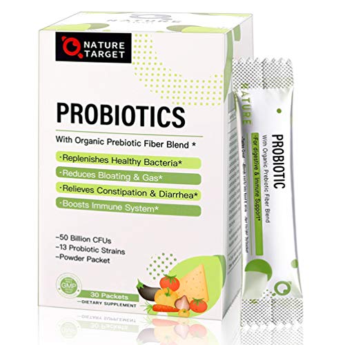 Probiotics for Women-Men-Kids Probiotic Powder Supplement - Prebi...