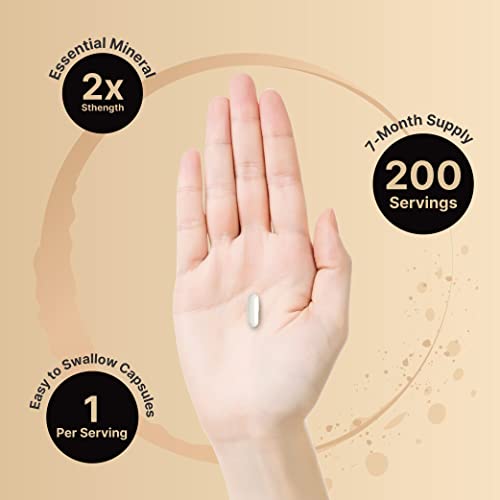 Maximum Strength Potassium Citrate Capsules, 200mg, 200 Counts, E...