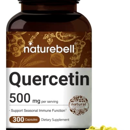 NatureBell Quercetin 500mg Per Serving | 300 Capsules, Ultra Stre...