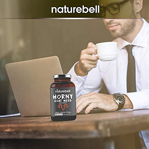 Premium Horny Goat Weed & Tongkat Ali for Women and Men, 1000mg H...