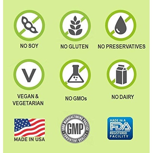 NATURELO Vegan Iron Supplement with Vitamin C and Organic Whole F...