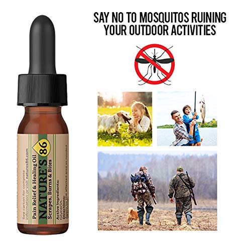 Natures 86 Oil - Relief Oil for Burns - Organic Relief for Itchi...