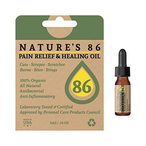 Natures 86 Oil - Relief Oil for Burns - Organic Relief for Itchi...