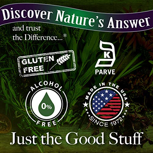 Natures Answer Alcohol-Free Stevia Leaf Liquid Extract Drops, 2-...