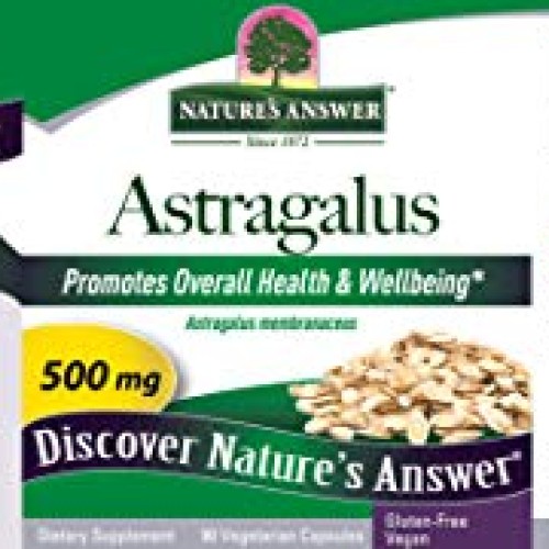 Natures Answer Astragalus Root, 90-Count