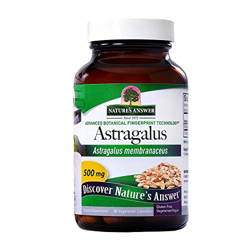 Natures Answer Astragalus Root, 90-Count