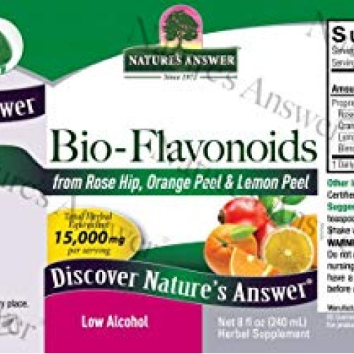 Natures Answer Bio-Flavonoids and Rose Hips with Organic Alcohol...