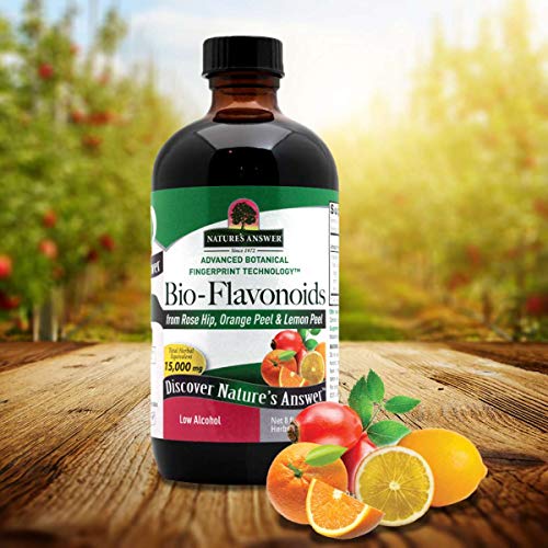 Natures Answer Bio-Flavonoids and Rose Hips with Organic Alcohol...