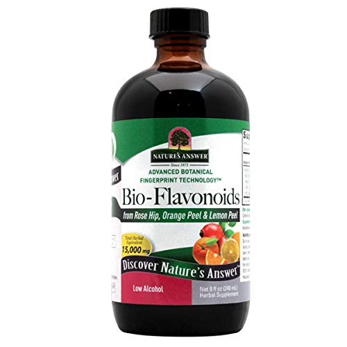 Natures Answer Bio-Flavonoids and Rose Hips with Organic Alcohol...