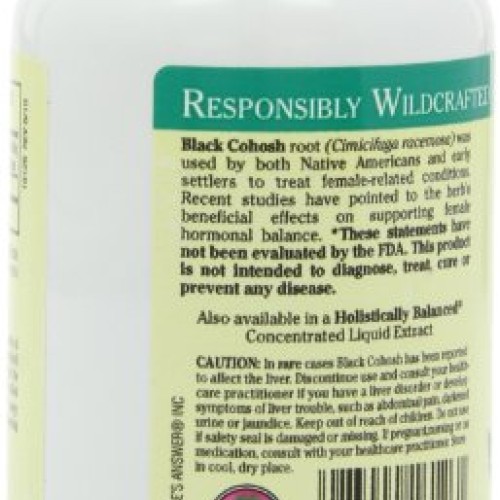 Natures Answer Black Cohosh Root, 90-Count