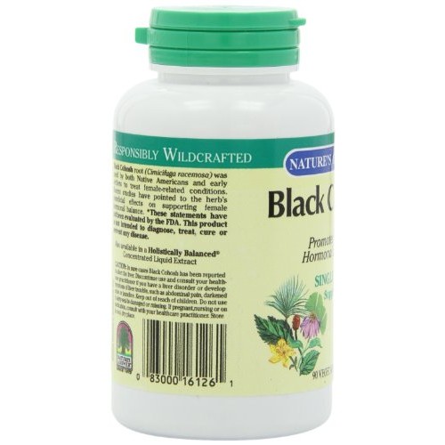 Natures Answer Black Cohosh Root, 90-Count