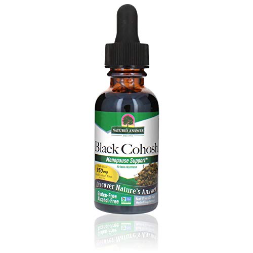Natures Answer Black Cohosh Root Alcohol Free 1 Fluid Ounce | Me...