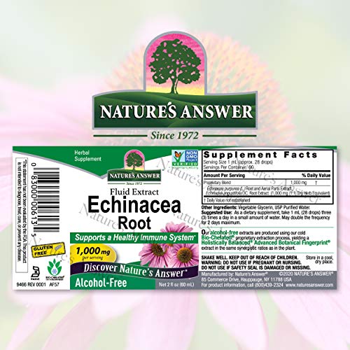 Natures Answer Echinacea Extract | Supports a Healthy Immune Sys...
