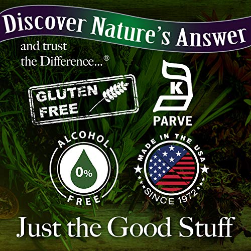 Natures Answer Ginkgo Leaf, 1-Ounce Ginkgo Biloba Extract Alcoho...