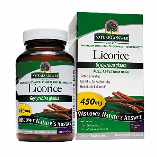 NatureS Answer Licorice Root 450Mg 90 Cap
