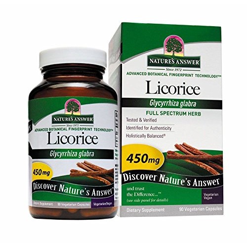NatureS Answer Licorice Root 450Mg 90 Cap