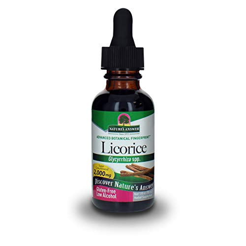 Natures Answer Licorice Root Liquid Supplement 1 Fluid Ounce | D...