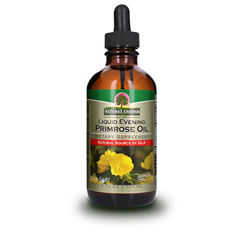 Natures Answer Liquid Evening Primrose Oil, in Large 4 OZ. Dark ...