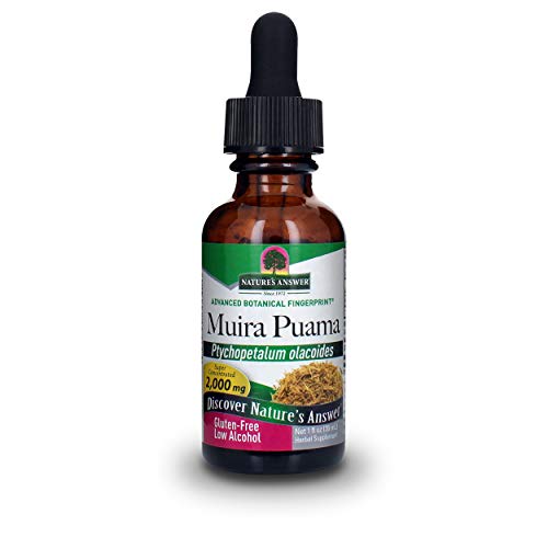 Natures Answer Muira Puama Root with Organic Low Alcohol 1 Fluid...