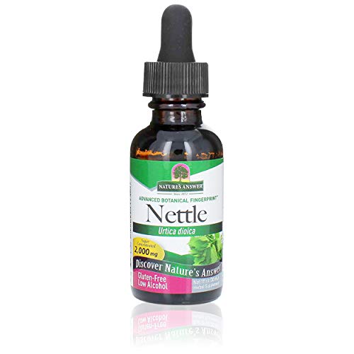 Natures Answer Nettle Leaf with Organic Low Alcohol 1 Fluid Ounc...