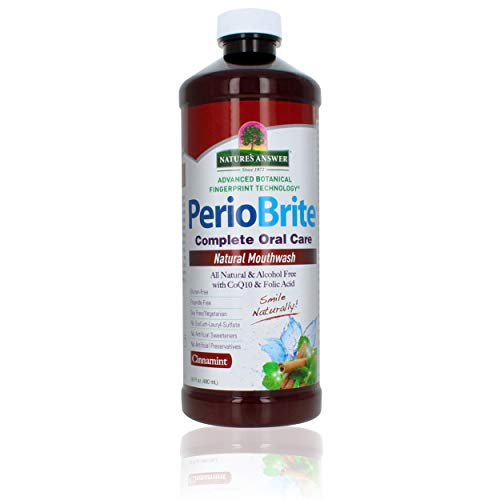 Natures Answer Periobrite Cinamint All-Natural Mouthwash| Promot...