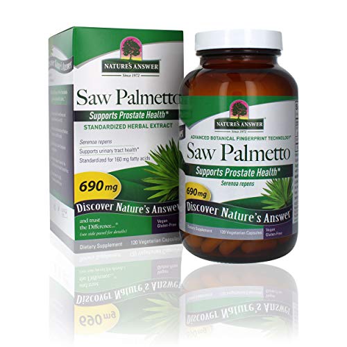 Natures Answer Saw Palmetto Prostate Supplement Extract Vegetari...
