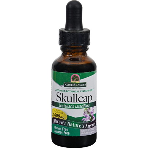 Natures Answer Skullcap Herb Alcohol Free - Promotes Relaxation -...