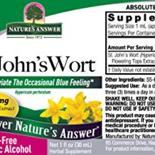 Natures Answer Valerian Root with Organic Low Alcohol 1 Ounce | ...