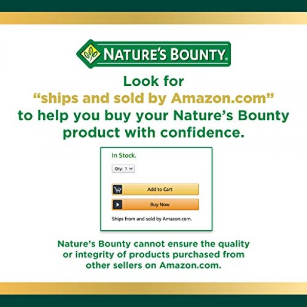 Calcium Carbonate & Vitamin D by Natures Bounty, Supports Immune...
