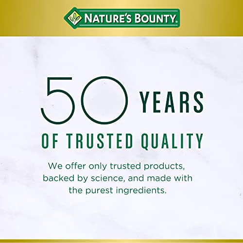 Nature’s Bounty Magnesium 500mg Tablets, Supports Bone & Muscle H...