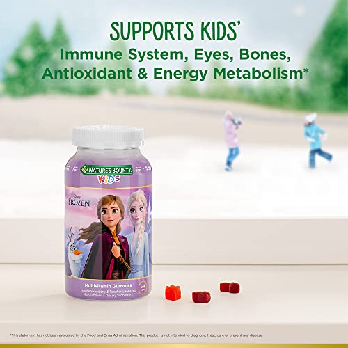 Natures Bounty Disney Frozen Kids Gummy Multivitamin, Natural S...