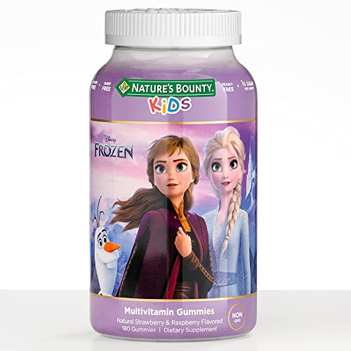 Natures Bounty Disney Frozen Kids Gummy Multivitamin, Natural S...