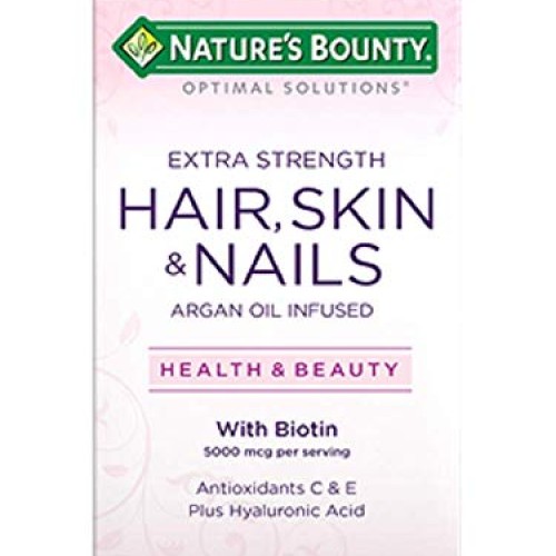 Natures Bounty Extra Strength Hair Skin Nails, 150Count, Pack of 3