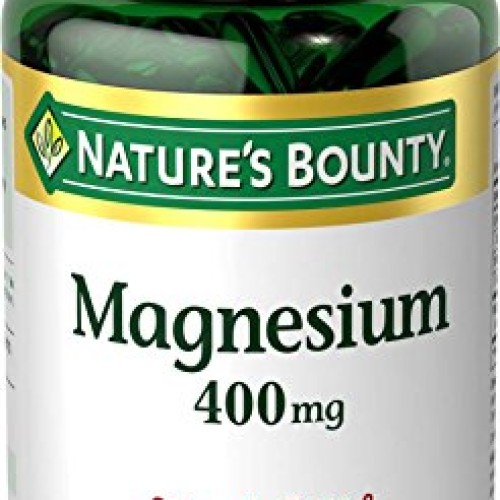 Natures Bounty Magnesium 400 mg, 75 Softgels