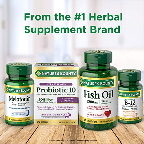 Natures Bounty Natures bounty Hemp Seed Oil, Cold Pressed Oil 1...